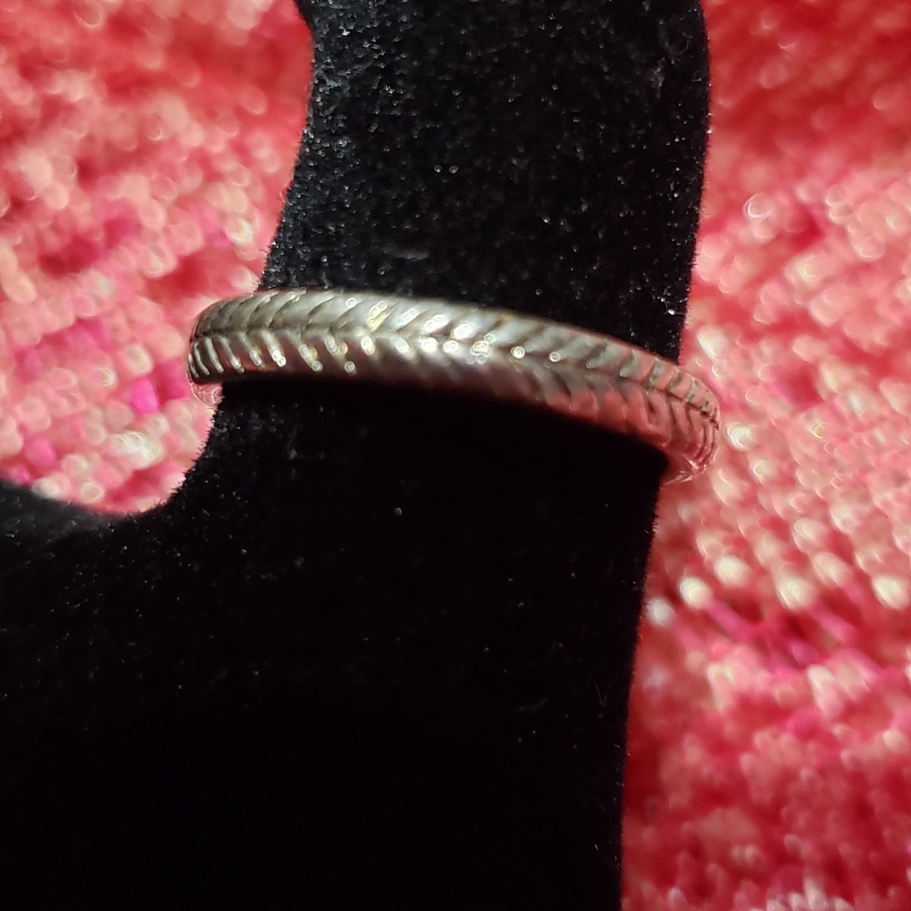 SZ 7 lucky Brand stainless ring